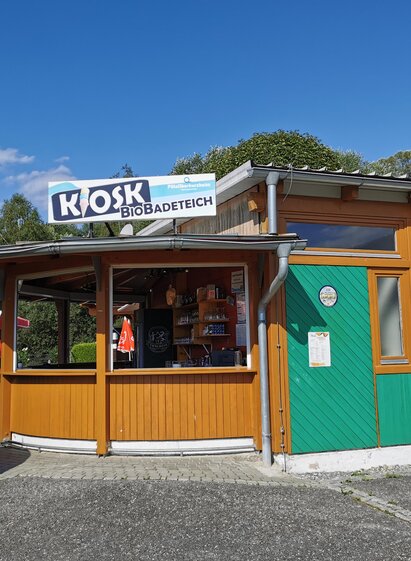 Biobadeteich-Kiosk-Außenansicht-Murtal-Steiermark | Gemeinde Pöls-Oberkurzheim | © Gemeinde Pöls-Oberkurzheim