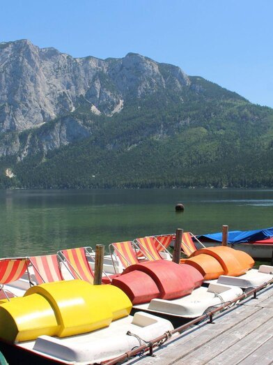 Bootsvermietung, Altaussee, boat | © Viola Lechner | Viola Lechner | © Viola Lechner