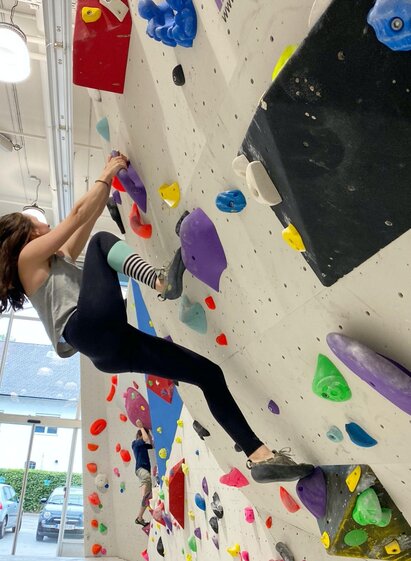 Bouldern in der Halle | © Boulderclub Graz