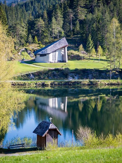 Blick zur Bruder Klaus Kirche | © TV Hochsteiermark