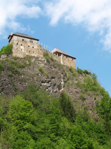 Burg Dürnstein - Burgansicht | Archiv Naturpark Zirbitzkogel-Grebenzen | © Tourismusverband Murau