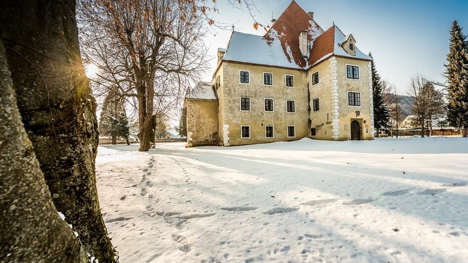 Burgschloss Alt Kainach_Winter_3 | © Die Abbilderei