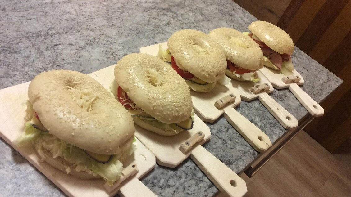 Koller Jause - Bagel | © Weingut Koller