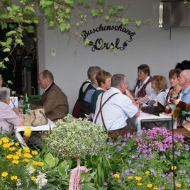 Gastgarten Buschenschank Orsl | © Buschenschank Orsl