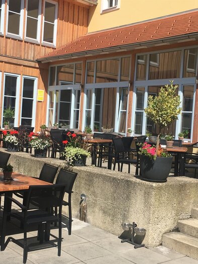 JUFA-Seckau-Terrasse-Murtal-Steiermark | © JUFA Hotels
