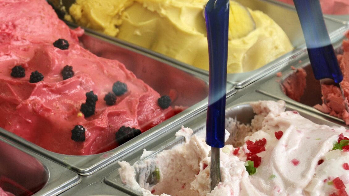 Café Muhr - Bunte Eisauswahl | © Café Muhr