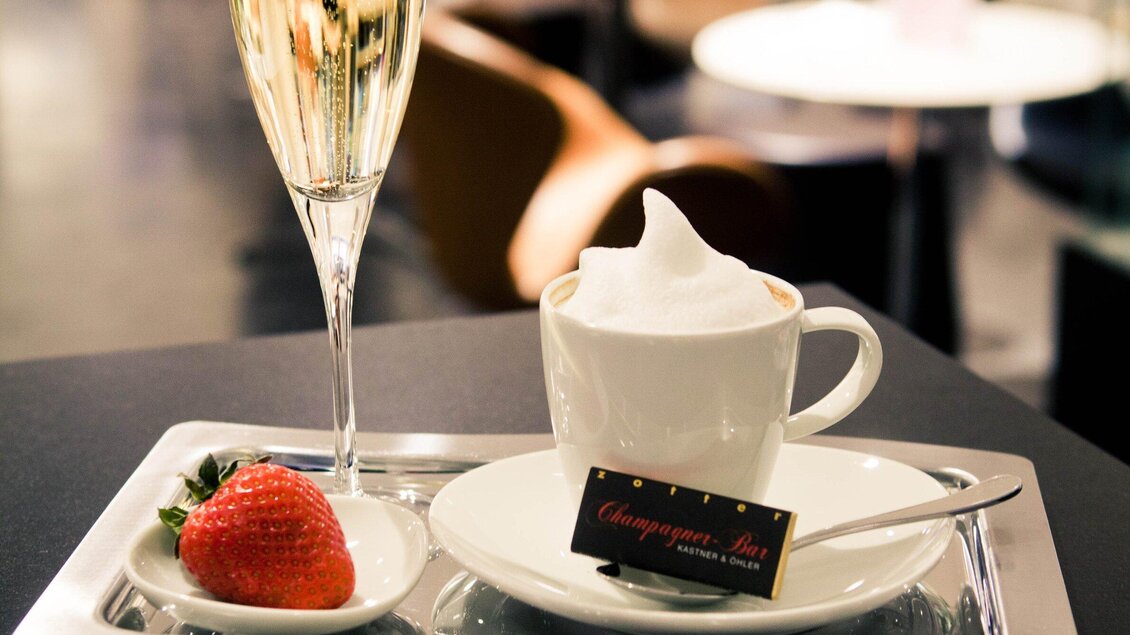 Champagnerbar - Genussvolle Pause | © Tageskaffee Freiblick