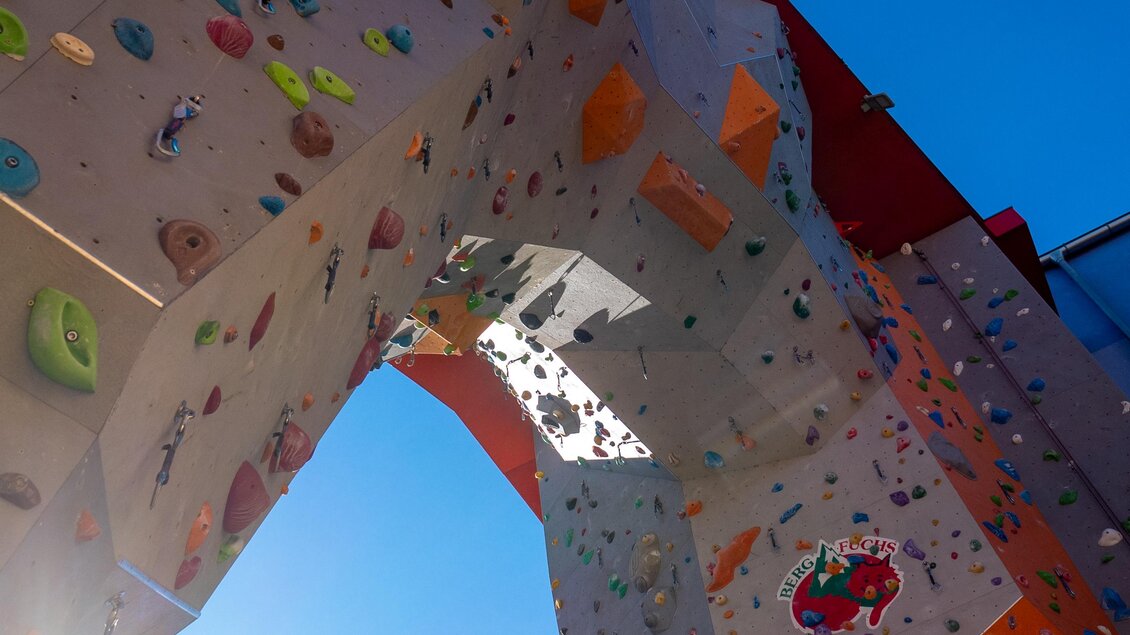 Outdoor-Kletterturm im City Adventure Center Graz | © C-A-C