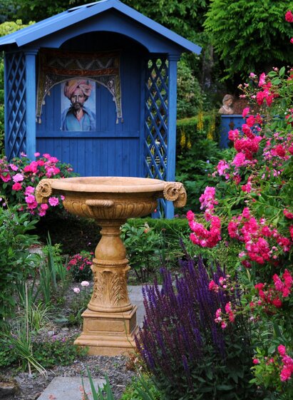 Sulamith Garden_Birdbath_Eastern Styria_Sichart | © Sissy Sichart