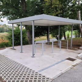 E-Bike Ladestation Schloss Stein | © Stadtgemeinde Fehring