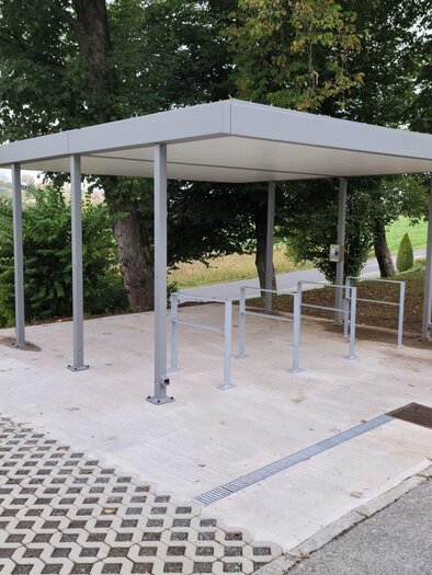 E-Bike Ladestation Schloss Stein | © Stadtgemeinde Fehring
