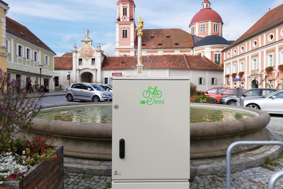Charging Station Main Square Pöllau - Impression #1 | © Tourismusverband Oststeiermark