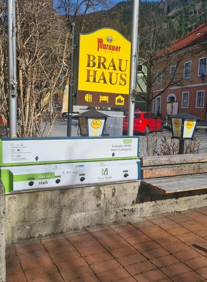 E-Bike Ladestation Murau | Gemeinde Murau | © Gemeinde Murau
