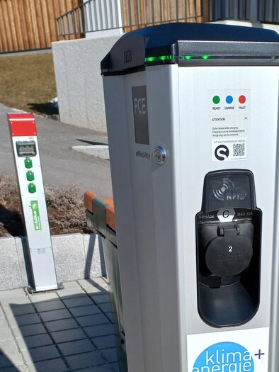 E-bike charging station in Schäffern | © Gemeinde Schäffern