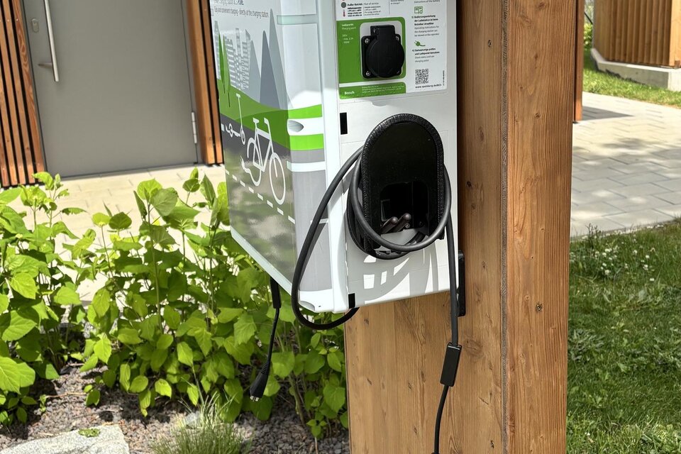 E-Bike Ladestation beim Generationenpark St. Nikolai - Impression #1 | © Marktgemeinde St. Nikolai im Sausal