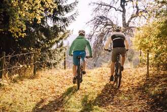E-bike rental_cyclist on forest path_Eastern Styria | © Tourismusverband Oststeiermark