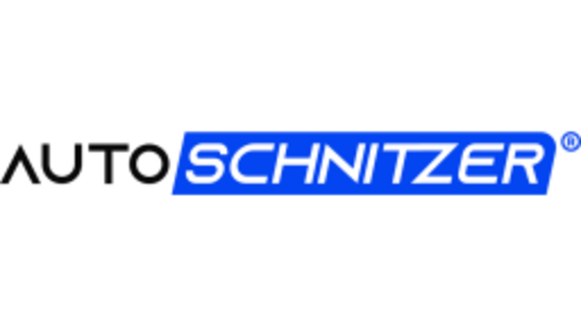 Ein Logo von Autoschnitzer in blau und schwarz. Es zeigt den Markennamen klar und prägnant. | © auto-schnitzer.at