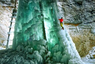 Climbing_Ice Waterfall_Eastern Styria_Torperczer | © Tourismusverband Oststeiermark