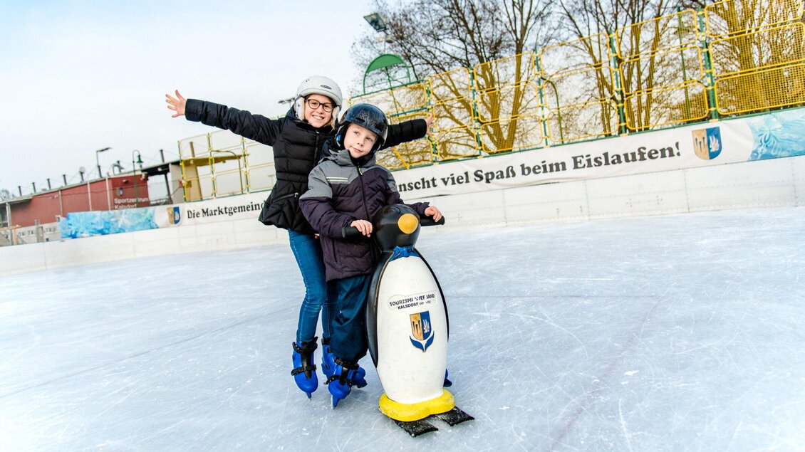 Kinder mit Eislauf-Hilfe | © TV Kalsdorf - Mias Photoart6