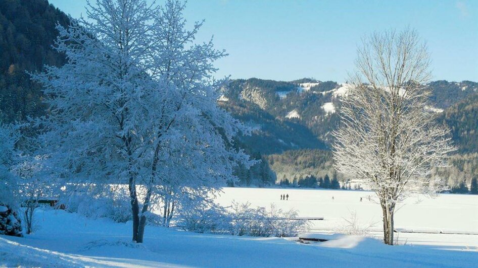 Erlaufsee im Winter | © TV Hochsteiermark | Fred Lindmoser