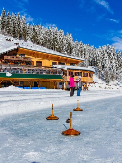 Gasthof Forellenhof im Winter | RENE EDUARD PERHAB  reneperhab.at | © TVB Haus-Aich-Gössenberg@René Eduard Perhab