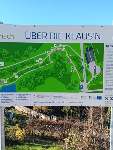 Pöllauberg_Wegtafel-über die Klausen_Oststeiermark | © Gemeinde Pöllauberg