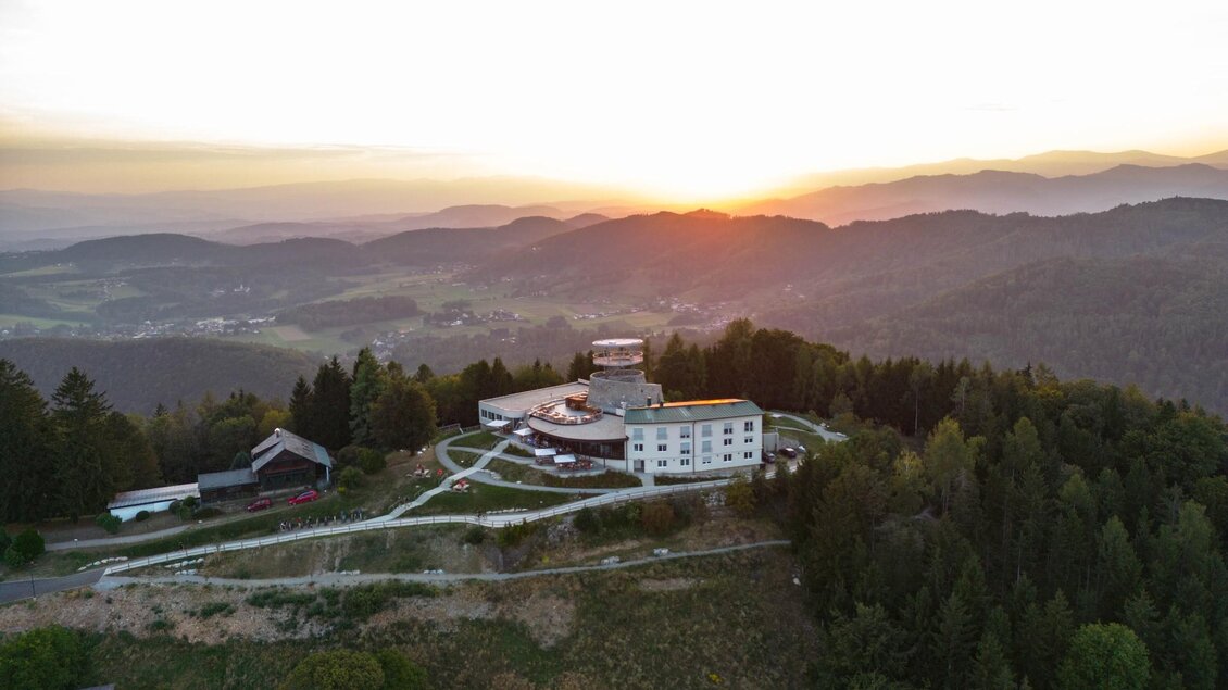 Fürstenstand - Sonnenuntergang über dem Plabutsch | © Fürstenstand - Paula Sidorczuk