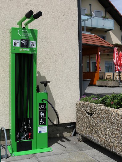 Fahrradreparatur-Station Oberpurkla | © TV- Thermen- & Vulkanland