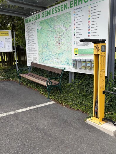 Fahrradreparaturstation Eibiswald | © TV Südsteiermark