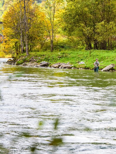 Fischen in der Mur | © Tourismusverband Murau