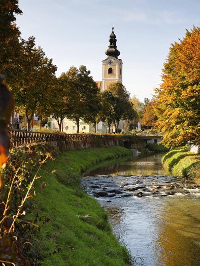Safen with church  | © Bergmann