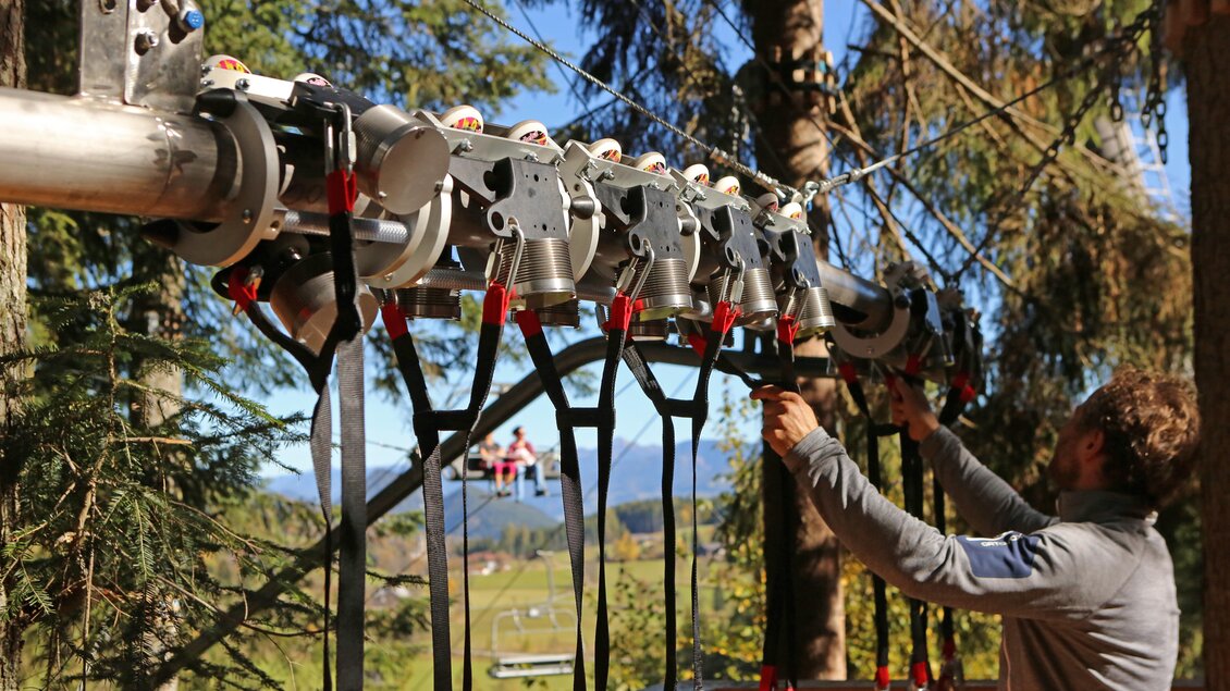 Flyline Rittisberg | © Erlebnis Rittisberg