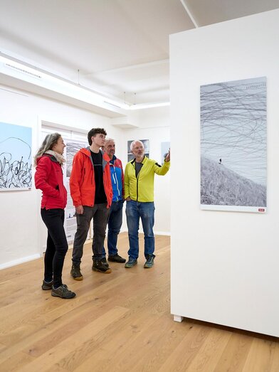 Staunen in der Fotogalerie Fokus | Stefan Leitner | © NP Gesäuse