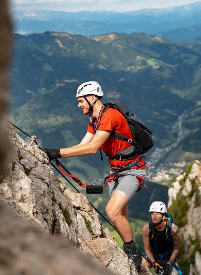 Klettersteig_Hochlantsch_Oststeiermark_Almenland | RKP Marketing | © Oststeiermark Tourismus