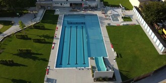Outdoor pool Anger_air_view_eastern_styria | © Marktgemeinde Anger