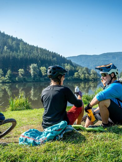Radfahrer Traboch | TVB Erzberg-Leoben | © TVB Erzberg-Leoben