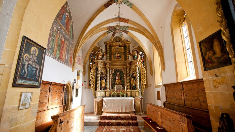 St. Anna Kirche Innen | © Holzwelt Murau