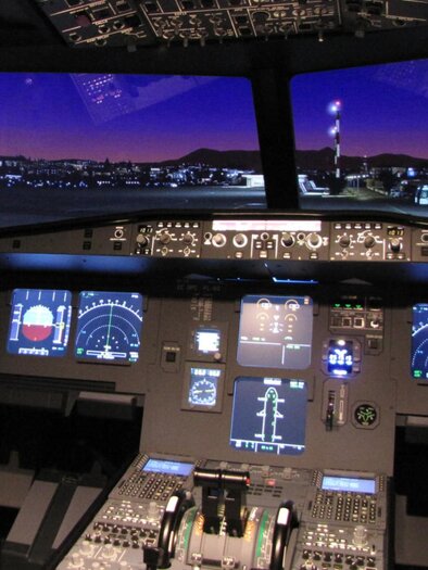 Airbus-Flugsimulator bei Gate-08 in Graz | © GATE-08 Flight