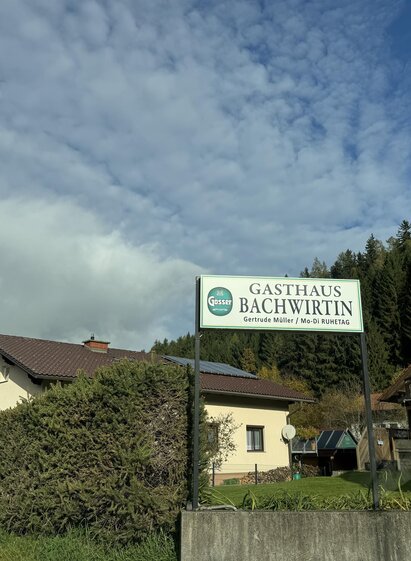Gasthaus Bachwirtin | © TV Hochsteiermark