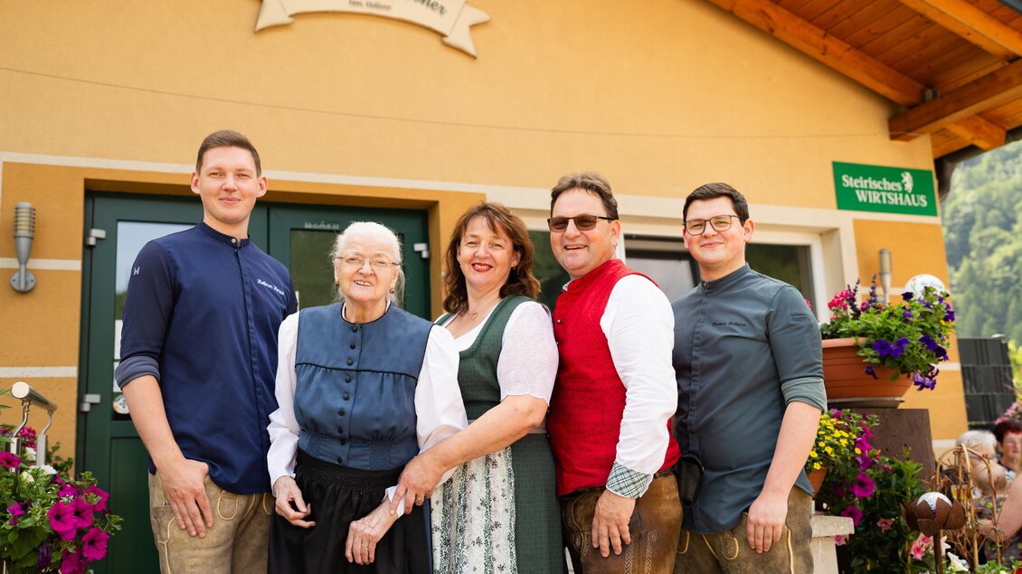 Familie Ebner-Hollerer | © Steirisches Wirtshaus - Gasthaus Ebner