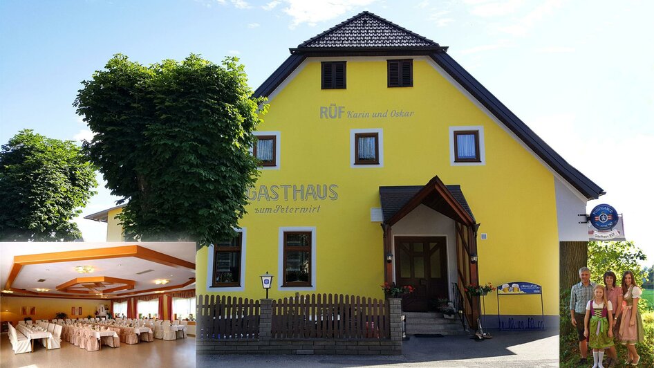 GasthausRüf-Außenansicht-Murtal-Steiermark | © Gasthaus Rüf-Peterwirt