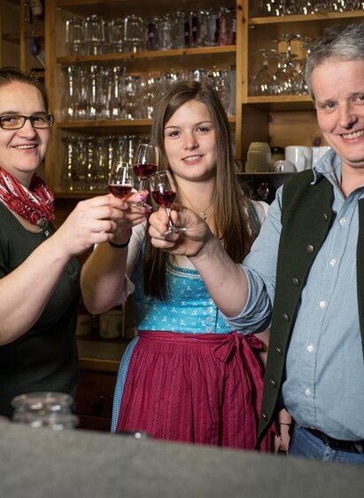 Ihre Gastgeber, Familie Zeiringer | © Stefan Leitner