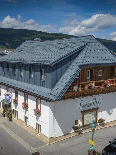 Gasthof Fischbacherhof_Luftansicht_Oststeiermark | © Gasthof Fischbacherhof
