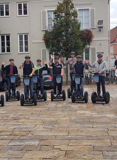 Segway Runde am Rathausplatz Stainz | © Claudia Dunst | Claudia Dunst | © Claudia Dunst