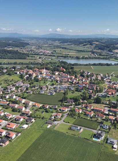 Flugaufnahme Kirchberg an der Raab | Gemeinde Kirchberg an der Raab | © Gemeinde Kirchberg an der Raab