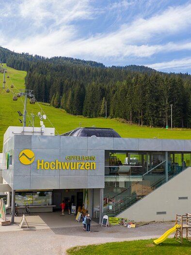 Talstation Hochwurzen im Sommer | © Hans-Peter Steiner
