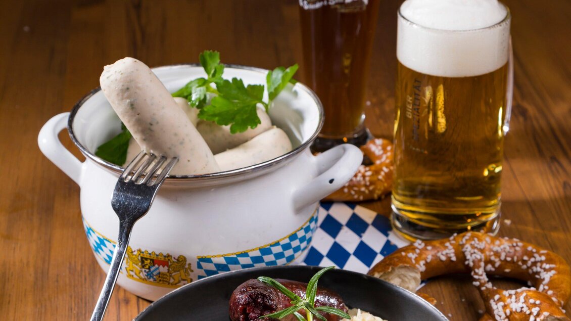 Glöckl Bräu - Weißwurst und Brezn | © Glöckl Bräu