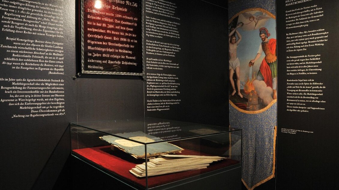 Die 400jährige Marktbürgerschaft | © Gröbming Museum