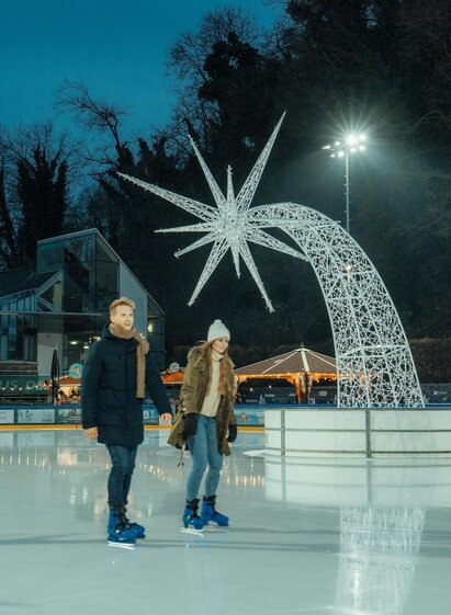leuchtender Stern in der Winterwelt | © Region Graz - studio draussen