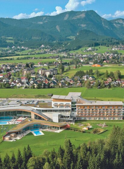 GrimmingTherme, Bad Mitterndorf, von oben | Christian Postl | © Christian Postl